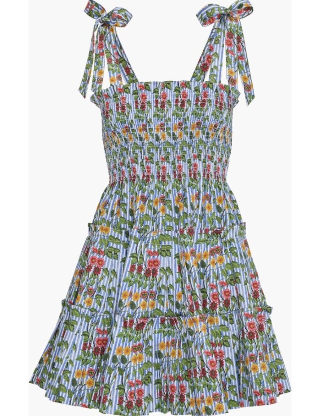 Hill House Home The Ribbon Charlotte Nap Dress, Geranium Stripe Sz L $218